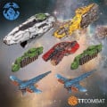 Dropfleet Commander - Resistance Light Ships 1