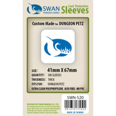 Swan Panasia - Card Sleeves Premium - 41x67mm - 100p