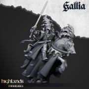 Highlands Miniatures - Gallia - Green Knight Heros