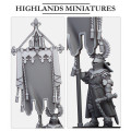 Highlands Miniatures - Gallia - Battle Standard Bearers on Foot 0