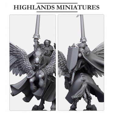 Highlands Miniatures - Gallia - Sir Lancelot, High Duke of Gallia