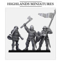 Highlands Miniatures - Gallia - Gallia Shooters: Handgunners with EMC 2