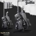 Highlands Miniatures - Gallia - Knights of Gallia with EMC 1