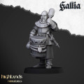 Highlands Miniatures - Gallia - Gallia Men at Arms with EMC 8