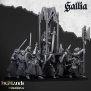 Highlands Miniatures - Gallia - Gallia Pilgrims & Reliquary