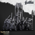 Highlands Miniatures - Gallia - Gallia Pilgrims & Reliquary 5