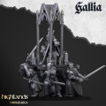 Highlands Miniatures - Gallia - Gallia Pilgrims & Reliquary 7