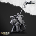 Highlands Miniatures - Gallia - Royal Knights of Gallia with EMC 12