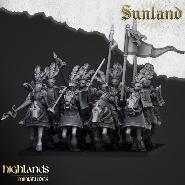 Highlands Miniatures - Sunland - Knight of Empire with EMC