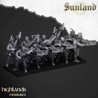 Highlands Miniatures - Sunland - Empire Crossbones