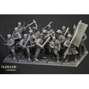 Highlands Miniatures - Sunland - Militia with EMC