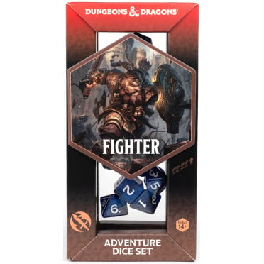 Dungeons & Dragons: Adventure Dice Set - Fighter Blue