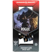 Dungeons & Dragons: Adventure Dice Set - Rogue Black