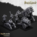 Highlands Miniatures - Sunland - Set Artillery 0