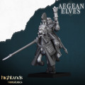 Highlands Miniatures - Aegean Elves -  Elves Mounted Lances with EMC 3