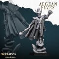 Highlands Miniatures - Aegean Elves -  Elf Mage 2