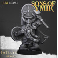 Highlands Miniatures - Sons Of Ymir - Dwarf Prince with Hammer and Shield 0