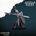 Highlands Miniatures - Aegean Elves - Elves Spearmen with EMC 13