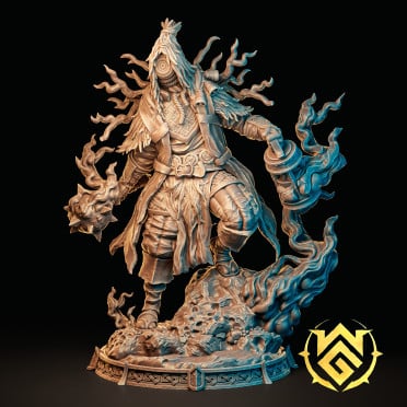 Buy Witchguild - Pyromant Keeper - L’Antre de Charly - Miniatures games