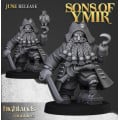 Highlands Miniatures - Sons Of Ymir - Dwarf Pirates with EMC 1