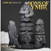 Highlands Miniatures - Sons Of Ymir - Ancient Dwarf Forge and Great Dwarf Runemaster