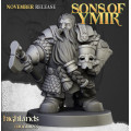 Highlands Miniatures - Sons Of Ymir - Dwarf Huscarls with EMC 2