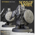 Highlands Miniatures - Sons Of Ymir - Dwarf Huscarls with EMC 5