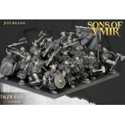 Highlands Miniatures - Sons Of Ymir - Dwarfs Warriors with EMC