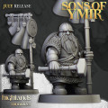 Highlands Miniatures - Sons Of Ymir - Dwarfs Warriors with EMC 2