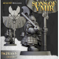 Highlands Miniatures - Sons Of Ymir - Dwarf Veterans with EMC 2