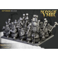 Highlands Miniatures - Sons Of Ymir - Dwarf Kingsguard with EMC 6