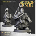 Highlands Miniatures - Sons Of Ymir - Dwarf Kingsguard with EMC 7