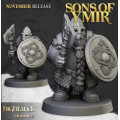 Highlands Miniatures - Sons Of Ymir - Dwarf Huscarls with EMC 10