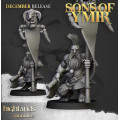 Highlands Miniatures - Sons Of Ymir -  Dwarf Deathseekers with EMC 8