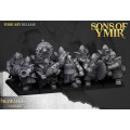 Highlands Miniatures - Sons Of Ymir - Dwarf Firespitters with EMC 6