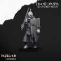 Highlands Miniatures - Transilvanya - Skeletal Guard Sword & Shield with EMC 9