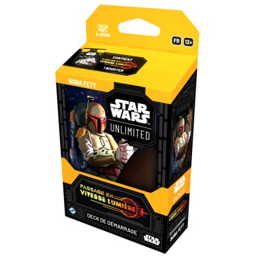 Star Wars Unlimited : Passage en Vitesse Lumière - Deck de Démarrage : Boba Fett