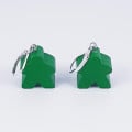 Boucles d’oreilles dormeuses Meeple « on » ! 1