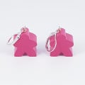 Boucles d’oreilles dormeuses Meeple « on » ! 24