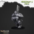 Highlands Miniatures - Moredhun's Orcs -  Armoured Orcs With EMC 6