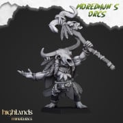 Highlands Miniatures - Moredhun's Orcs - Cave Orc Shaman