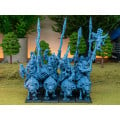 Highlands Miniatures - Moredhun's Orcs - Mounted Cave Orcs on Board  With EMC 1