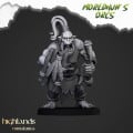 Highlands Miniatures - Moredhun's Orcs - Cave Orcs With Big Pike & EMC 7