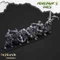 Highlands Miniatures - Moredhun's Orcs - Cave Orcs With Bow & EMC 0