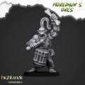 Highlands Miniatures - Moredhun's Orcs - Cave Orcs With Bow & EMC 4