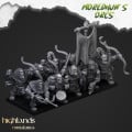 Highlands Miniatures - Moredhun's Orcs - Orc Archers With EMC 7