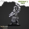 Highlands Miniatures - Moredhun's Orcs - Cave Orcs With Bow & EMC 10