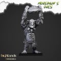 Highlands Miniatures - Moredhun's Orcs - Cave Trolls 7