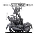 Highlands Miniatures - Steppe Goblins - Mounted Coast Goblins on Giant Crab 6