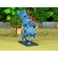 Highlands Miniatures - Steppe Goblins - Mounted Steppe Goblin Khan on wolf 1